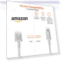 Превью USB-A to Lightning Charger Cable, Nylon Braided Cord — Lightning, Amazon Basics