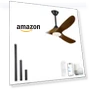 Thumbnail Wood Ceiling Fan with Light — Ceiling Fan Wall Controls, WANGOFUN
