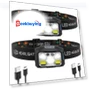 Motion Sensor Type-C Rechargeable Headlamp — Headlamps, Other