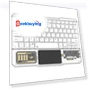 Transparent Wireless Bluetooth Keyboard with Touchpad — Keyboards, Other