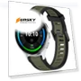 Two Color Textured Silicone Watch Band — Girls' Watch Straps, Garmin