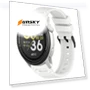 Vertical Pattern Black Buckle Silicone Watch Band — Watch Straps & Bands, COROS
