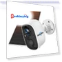 2K WiFi Surveillance Camera with Solar Panel — Security Cameras, Hiseeu