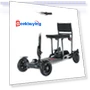 Four-wheel Electric Scooter with Seat — Electric Self-Balancing Scooters, FREEJOYER