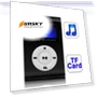थंबनेल MP3 Player with LCD Screen and Metal Clip — Portable Media Players