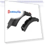 Rear Fender Kit — Accessories, KUGOO