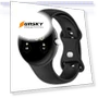 Thumbnail Solid Color Butterfly Buckle Silicone Watch Band — Bands