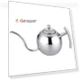 Thumbnail Stainless Steel Coffee Pot with Strainer — Stovetop Moka Pots