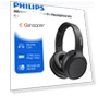 Thumbnail Wireless Bluetooth Headphones with Bass Plus Touch — Over-Ear Headphones, Philips