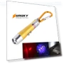 Thumbnail Portable Colorful Metal Shell Mini LED Flashlight Torch Light Laser Light Keychain — Flashlights