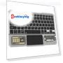 Transparent Wireless Bluetooth Keyboard with Touchpad — Keyboards, Other