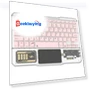 Transparent Wireless Bluetooth Keyboard with Touchpad — Keyboards, Other