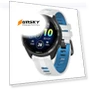 Two Color Steel Buckle Silicone Watch Band — Watch Accessories, Garmin
