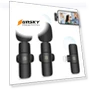 Thumbnail Wireless Lavalier Noise Reduction Reverb Microphones — Wireless Systems, PULUZ