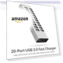 Thumbnail 90W 20 Port USB 2.0 Fast Charger — Chargers, SABRENT
