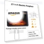 Thumbnail Electric Fireplace with Mantel — Outdoor Fireplaces, Aitjunz