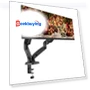 Spring-Assisted Dual-Monitor Mount — Monitor Stands, ACGAM