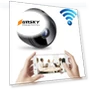 थंबनेल 720P Wifi Wireless Network Camera Wide-angle Recorder — Camcorder