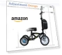 Превью All Terrain Foldable Knee Scooter Walker — Low Strength Tools, BlessReach