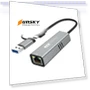 Thumbnail Gigabit Wired Ethernet Network Adapter — USB