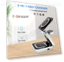 थंबनेल 3 in 1 Magnetic Wireless Charger — Chargers