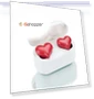 थंबनेल Heart-shaped Wireless Headphones — In-Ear Headphones