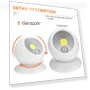 Thumbnail Set of 5 Motion Activated Bionic Portable Lights — Tap Lights