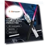 Превью 360° Windproof Lightsaber Torch Flame Lighter — Lighters