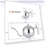 Thumbnail Stainless Steel Coffee Pot with Strainer — Stovetop Moka Pots