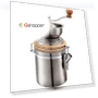 Thumbnail Stainless Steel Hand Crank Coffee Bean Grinder — Hand Coffee Grinders