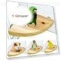 Thumbnail Fan-Shaped Platform Station Board Hamster Springboard Rest Platform — Exercise Wheels, Parrot Log