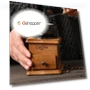 Thumbnail Manual Coffee Mill with Wood Stand Bowl — Hand Coffee Grinders