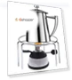 Thumbnail Mini Gas Burner with Ceramic Flame Head — Portable Cooking Solutions
