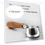 थंबनेल Stainless Steel Coffee Machine Handle — Cleaning Products, GAGGIA