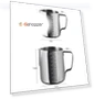 Thumbnail Stainless Steel Tipped Flower Cup with Graduated Measuring Cup — Coffee Scoops