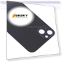 Thumbnail Big Camera Hole Glass Back Battery Cover — Back Covers