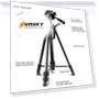 Thumbnail Aluminum Selfie Live Tripod Mount with Three-dimensional Head & Phone Clamp — Tabletop & Travel, PULUZ