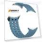 Thumbnail Ocean Hole Dual Buckle Silicone Watch Band — Bands, Samsung