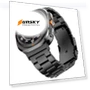 थंबनेल Three Beads Titanium Alloy Metal Watch Band — Watch Accessories, Samsung