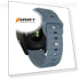 थंबनेल Wave Pattern Studded Buckle Silicone Watch Band — Watch Straps & Bands, Kalebol
