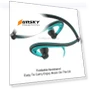 Thumbnail Foldable Wired Running Sports Headphones — In-Ear Headphones, Mucro