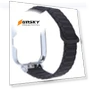 थंबनेल Metal Silver Frame Integrated I-shaped Magnetic Silicone Watch Band — Watch Accessories, Redmi