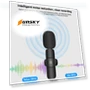 Thumbnail Wireless Lavalier Noise Reduction Reverb Microphones — Wireless Systems, PULUZ