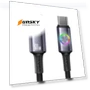 60W Type-C to Type-C Aluminum Alloy Data Cable with Colorful Light — Cables, USAMS