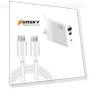 GaN PD 45W + USB Charger with Type-C to Type-C Data Cable — Chargers & Adapters