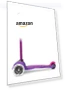 Thumbnail Mini Deluxe LED Three-Wheeled Lean-to-Steer Scooter — Push Scooters, Micro
