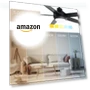 Превью Smart 5-Blade Ceiling Fan with LED Light Kit — Ceiling Fan Wall Controls, East Grove Home