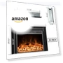 Thumbnail Electric Fireplace Insert with Metal Trim Kit — Tabletop Fireplaces, Kentsky