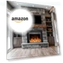 Thumbnail Electric Fireplace Insert with Metal Trim Kit — Tabletop Fireplaces, Kentsky