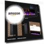 Thumbnail Electric Fireplace Wall Mounted and Recessed with Remote Control — Tabletop Fireplaces, BETELNUT